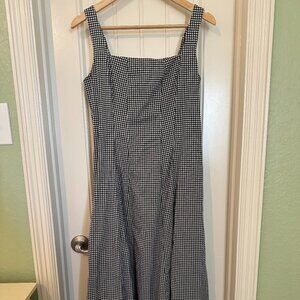 The A&F Mila Stretch Midi Dress